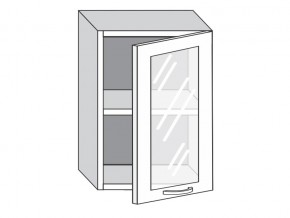 1.50.3 Шкаф настенный (h=720) на 500мм с 1-ой стекл. дверцей в Ивделе - ivdel.magazin-mebel74.ru | фото