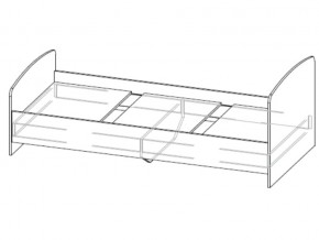 Кровать одинарная в Ивделе - ivdel.magazin-mebel74.ru | фото