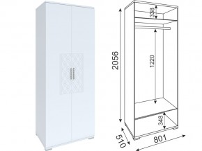 М01 Шкаф двухдверный в Ивделе - ivdel.magazin-mebel74.ru | фото