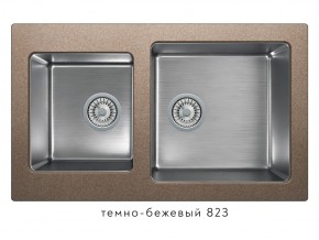 Мойка комбинированная Tolero twist TTS-840 Темно-бежевый 823 в Ивделе - ivdel.magazin-mebel74.ru | фото