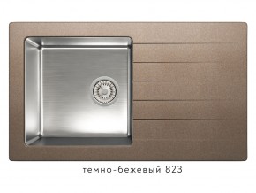 Мойка комбинированная Tolero twist TTS-860 Темно-бежевый 82 в Ивделе - ivdel.magazin-mebel74.ru | фото