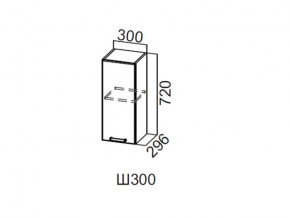 Ш300/720 Шкаф навесной 300/720 в Ивделе - ivdel.magazin-mebel74.ru | фото