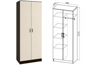 ШКР800.2 Шкаф 2х-створчатый комби в Ивделе - ivdel.magazin-mebel74.ru | фото