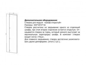 Створка для Шкаф открытый в Ивделе - ivdel.magazin-mebel74.ru | фото