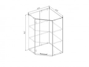 ВУ9 Модуль верхний Угловой МВУ9 в Ивделе - ivdel.magazin-mebel74.ru | фото